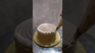 Nutella Hazelnut Cake cakehazelnuteasycakedecoration nutellacaketrending shortskikiskkitchen [upl. by Kessia]