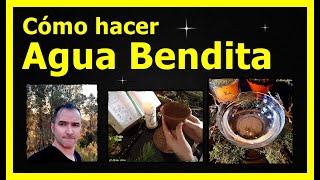 CÓMO HACER AGUA BENDITA WICCA elbrujoshiva aguabendita [upl. by Gnot493]