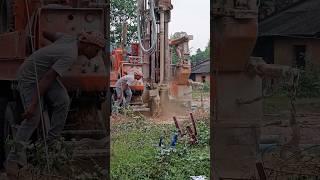 Borewell Govt Drilling DTH 200 deep 05inch water💦short virallike 👍 subscribe 🔔 comment 📝 share 🤝 [upl. by Yluj624]