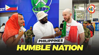 Foreigners describe the Philippines in 1 word  Fiba World Cup Interview [upl. by Daenis]