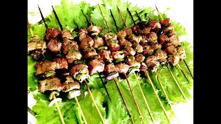 Brochettes de boeuf [upl. by Olen]