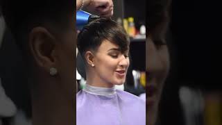 Girls short pixie hair cut styles haircut transformation hair hairshorts 2024 [upl. by Ennaej]