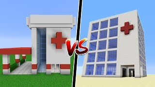 Batalha de Construção QUEM CONSTRÓI O MELHOR HOSPITAL [upl. by Yelruc310]