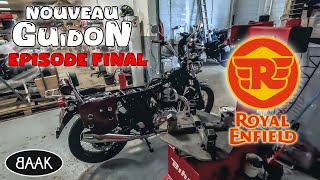 Ep3  Je Change Le Guidon de Jacqueline  ROYAL ENFIELD Interceptor 650 [upl. by Ennairrek]