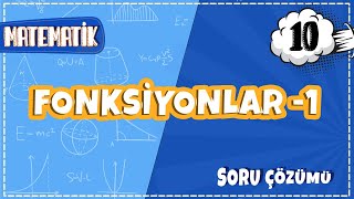 10 Sınıf Matematik  Fonksiyonlar 1 Soru Çözümü  2022 [upl. by Kafka959]