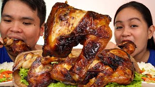 INDOOR COOKING  CHICKEN INASAL using AIR FRYER  Filipino Food Mukbang  Mukbang Philippines [upl. by Harac]