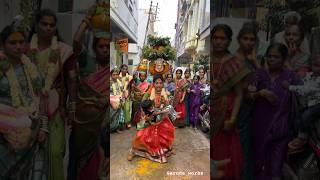 Rakesh Bonam Anna at Yellamma Bonalu 2024 – Hyderabad Festival Celebration Shorts [upl. by Rhonda15]