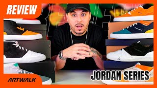 Jordan Series a linha casual de 2022  Review on feet e unboxing [upl. by Aenneea]