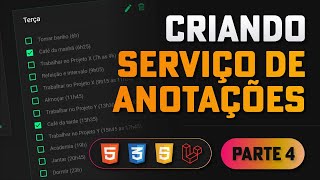 Criando um serviço de anotações com MVC e Laravel PHP  04  Front Tela de login  MigrationSeeder [upl. by Hayimas78]