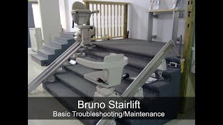 Bruno Stairlift  Basic Troubleshooting Guide [upl. by Notnirb]