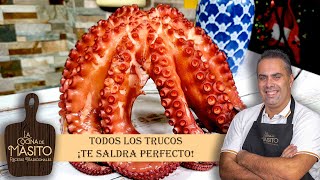 2 x 1 Te enseño todos los trucos para cocer el pulpo  Receta pulpo a la gallega [upl. by Spracklen523]