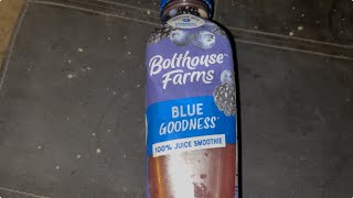 Bolthouse Farms Blue Goodness smoothie review [upl. by Mot]