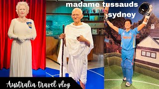 Madame tussauds wax museum Sydney Australia🇦🇺4k virtual walking tourDarling Harbour [upl. by Dahsar]