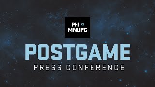 Postgame Press Conference  Philadelphia Union vs MNUFC  March 30 2024 [upl. by Komara257]