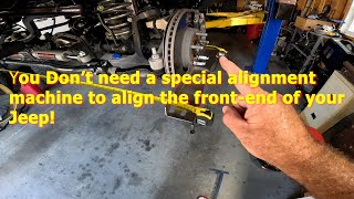 Did my Jeep Gladiator drive straight after a backyard alignment [upl. by Oirazan]