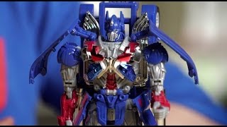 Designer Desk Optimus Prime Toy  Transformers Official [upl. by Ybbil]