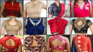 simple new collar blouse designhalf collar blouse designcollar wala blousecollar neck design [upl. by Ideih673]