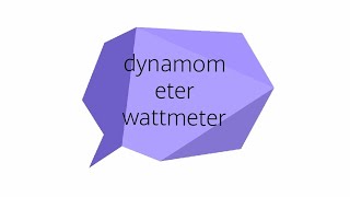 dynamometer wattmeter in tamil [upl. by Shere]