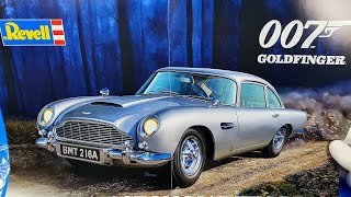 REVELL Aston Martin DB5 James Bond 007 124 set video review [upl. by Lrub883]