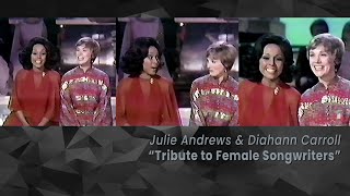 Tribute to Female Songwriters 1972  Julie Andrews Diahann Carroll [upl. by Naarah]