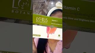 Lotus Botanical Facial At Home naturalrahat shorts skincare [upl. by Eira]