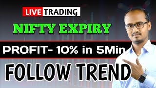 Nifty Live Trading  Profit 10  14122023 [upl. by Eanar577]