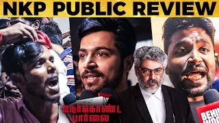 Nerkonda Paarvai Public Review  Ajith Kumar  H Vinoth  Boney Kapoor [upl. by Elocim]