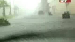 Asombroso y violento poder del uracan katrina en vivo [upl. by Christmann380]