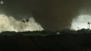 Crazy HUGE Tornadoes Caught On Tape  Extreme Tornado Compilation [upl. by Anile]