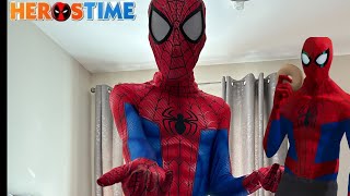 Heroestime Peter B Parker Suit Unboxing [upl. by Aihsenrad]