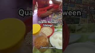 Fight between siblings fighting fightinggames fightscene viralvideo quarel [upl. by Paugh]