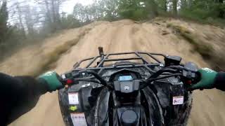 CFMOTO CFORCE 400 TRAIL RIDE [upl. by Esilahc72]