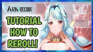 Tutorial How to Reroll Account on Game Ark ReCode for All Player [upl. by Eisak]