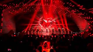 Conchita Wurst  You Are Unstoppable amp Firestorm live Eurovision Interval Act [upl. by Noryd]