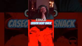 CaseOh REACTS To His LIGHTEST SNACK💀🤯 [upl. by Ecaidnac828]