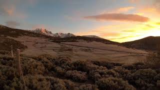 Amanecer en el Pico Curavacas Montaña Palentina Timelapse 4k [upl. by Naicul]