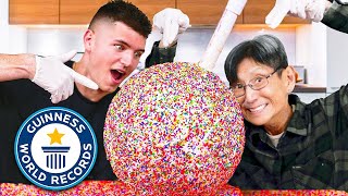 100 Pound Cake Pop Official World Record [upl. by Hebner]