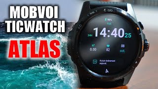 MOBVOI TICWATCH ATLAS  LA MONTRE CONNECTÉE ULTIME  GPS 🕐 90H DAUTONOMIE 110 MODES DENTRAÎNEMENT [upl. by Dart]