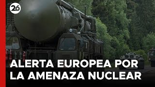 ITALIA  Alerta europea por la amenaza nuclear rusa [upl. by Suoiradal]