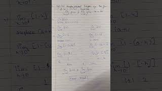 Babsc 2nd year higher calculus limit Exercise Ia complete solution [upl. by Marjie472]