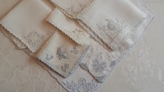 Vintage White Hankies  Varieties Explained  episode 4 [upl. by Oibaf128]