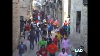 Último encierro de las fiestas de Aldeadávila 2013 [upl. by Tamaru154]