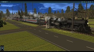 Trainz Railfanning Pt 142 Railroad Crossing Museum Steam Trains Galore [upl. by Redna602]