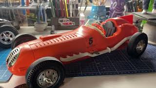 If you like old toy cars youll dig this 1961 Indystyle tether car [upl. by Combes418]