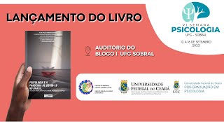 Lançamento do Livro PSICOLOGIA E PANDEMIA DE COVID19 NO BRASIL [upl. by Acilef]