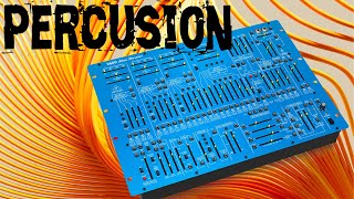 Behringer ARP 2600 Percussion Sequence JAM [upl. by Adnohsek527]