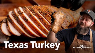 Delicious Smoked Texas Turkey Breast That Will Make Your Mouth Water [upl. by Brink]