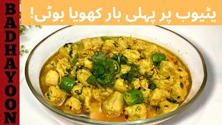 Khoya Boti  Chicken Boti  Chicken Handi  Badhayoon Foods [upl. by Georgi]