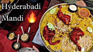 Hyderabadi Mandi Biriyani  Birthday Special 🔥 [upl. by Llerrat207]