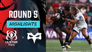 Ulster v Ospreys  Highlights  Round 5  URC 202425 [upl. by Irmgard]